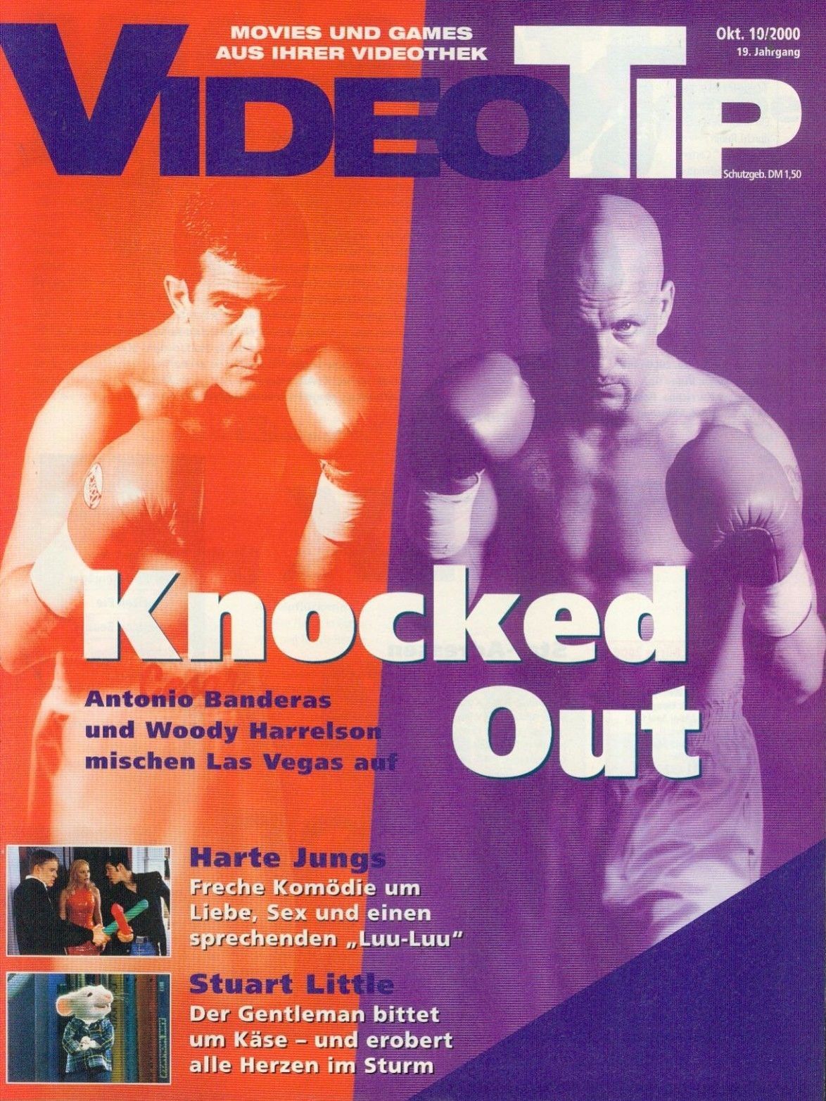 VIDEO TIP magazine side cover  October 2000