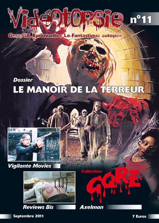 VIDEOTOPSIE magazine side cover Issue 11 September 2011