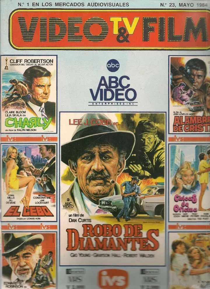 VIDEO TV FILM magazine side cover Issue 23  May 1984