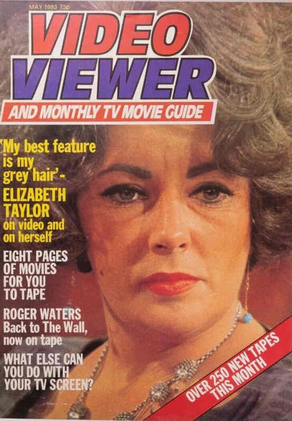 VIDEO VIEWER magazine side cover  May 1983
