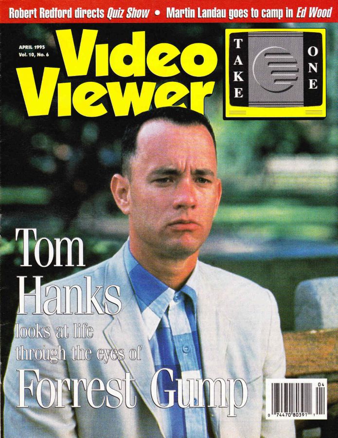 VIDEO VIEWER USA magazine side cover  Vol 10 No  6  April 1995