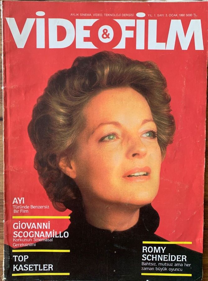 VIDEO AND FILM magazine side cover Issue 3  Vol 1 No  3  January 1990