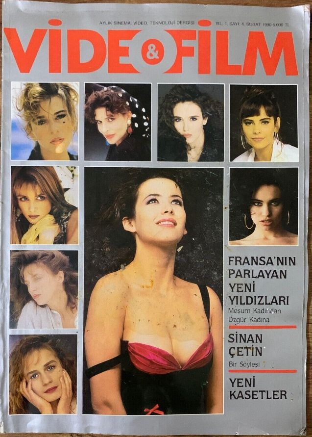 VIDEO AND FILM magazine side cover Issue 4  Vol 1 No  4  February 1990