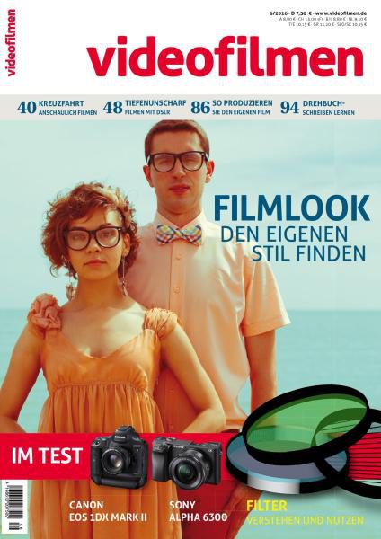 VIDEOFILMEN magazine side cover Issue 6  2016
