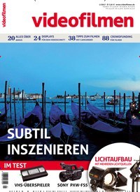 VIDEOFILMEN magazine side cover Issue 1  2017
