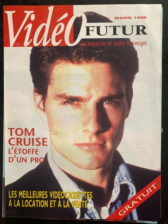 VIDEO FRANCE magazine side cover Issue 20  March 1996