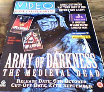 VIDEO HOME ENTERTAINMENT magazine side cover  Vol 2 No 39 25 September 1993