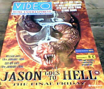VIDEO HOME ENTERTAINMENT magazine side cover  Vol 3 No 1 1 January 1994