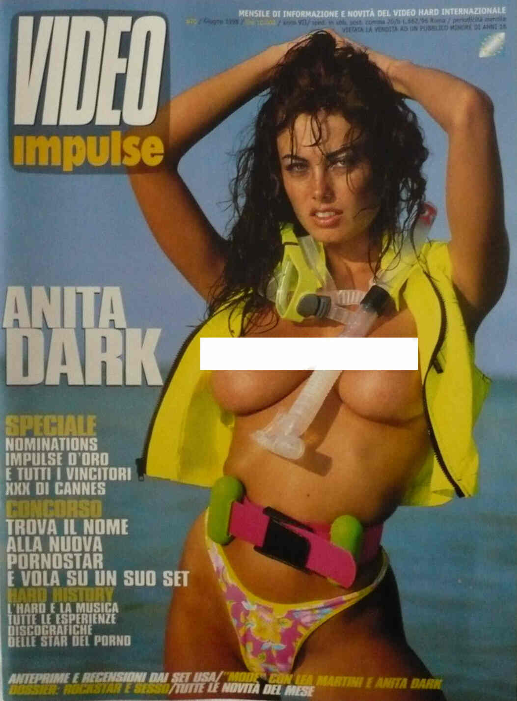 VIDEO IMPULSE magazine side cover Issue 70 June 1998