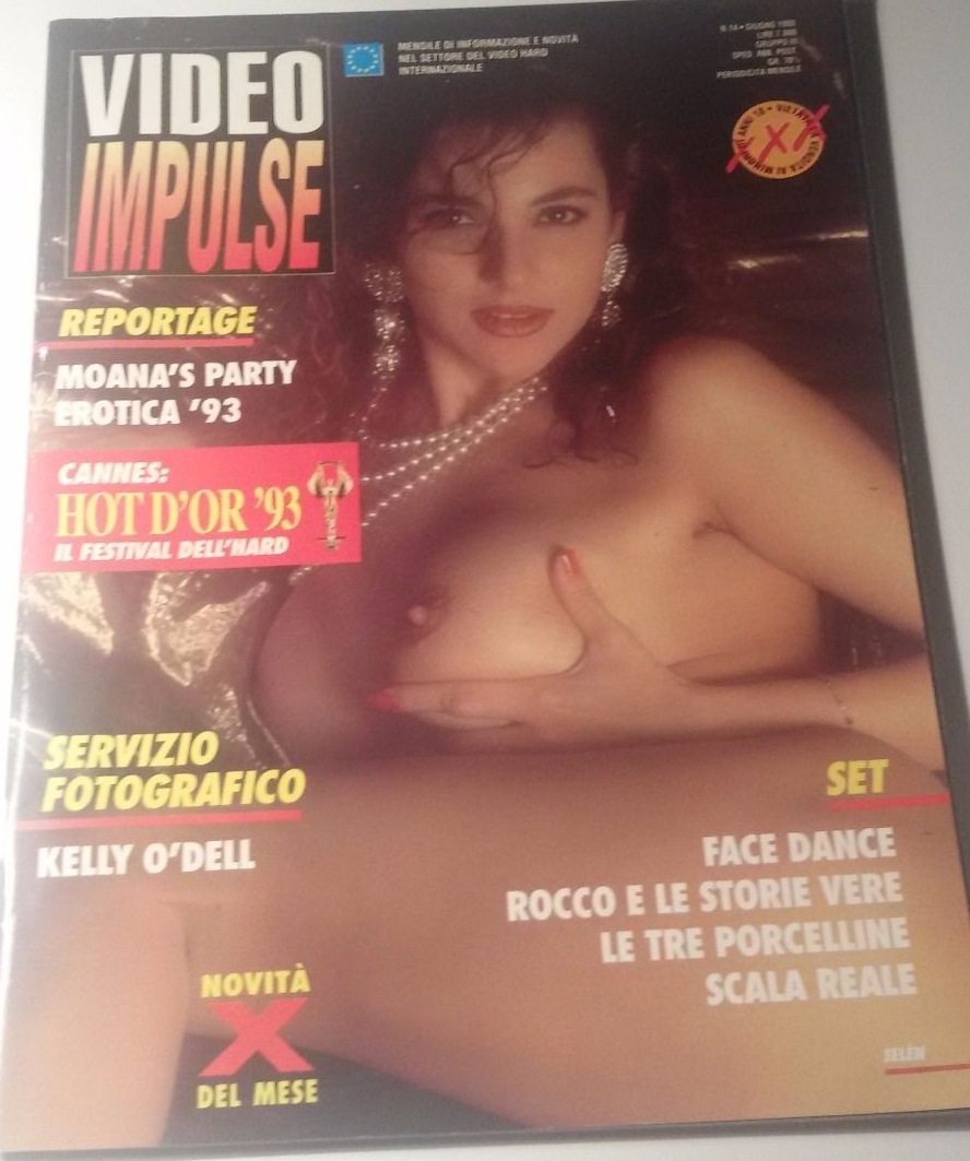 VIDEO IMPULSE magazine side cover Issue 14 June 1993