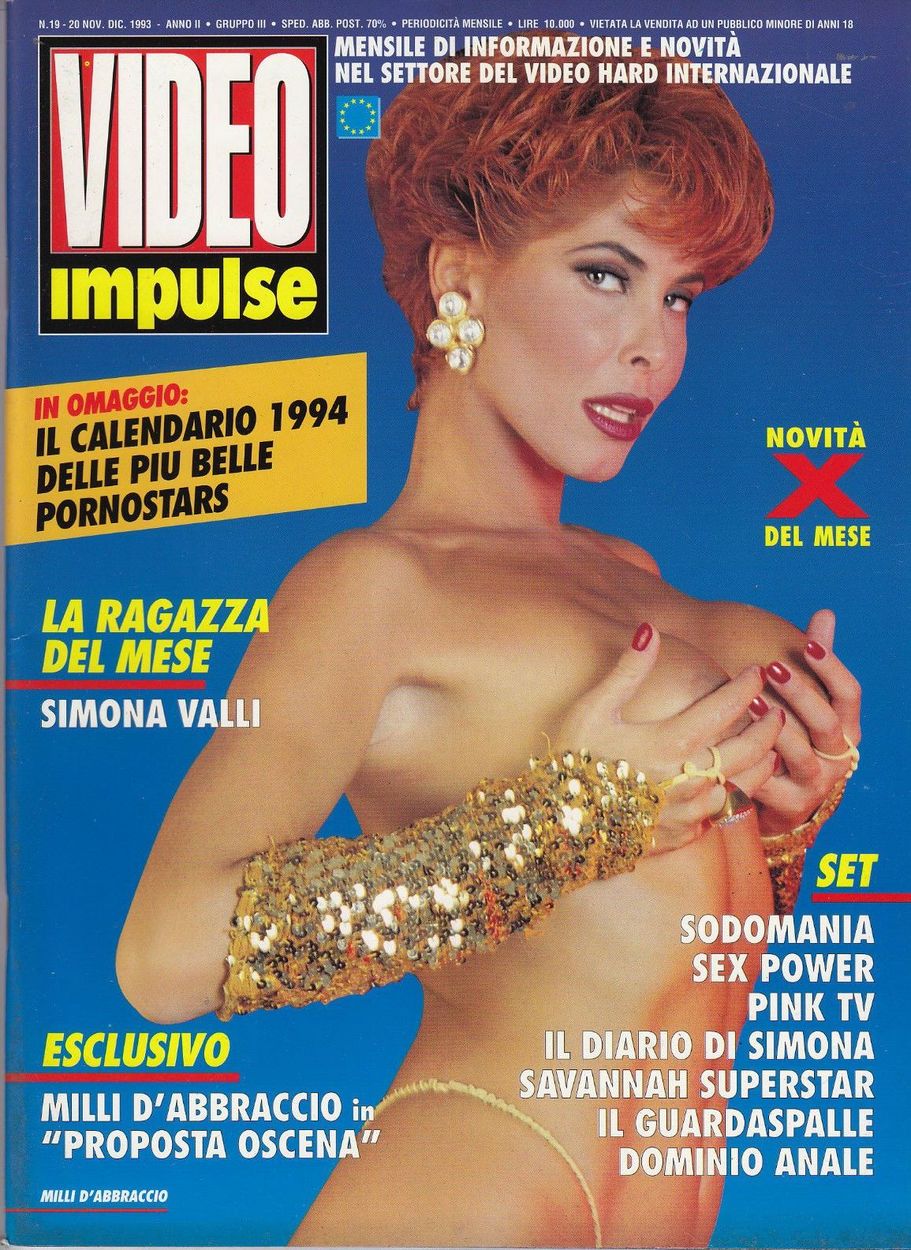 VIDEO IMPULSE magazine side cover Issue 19/20 November/December 1993
