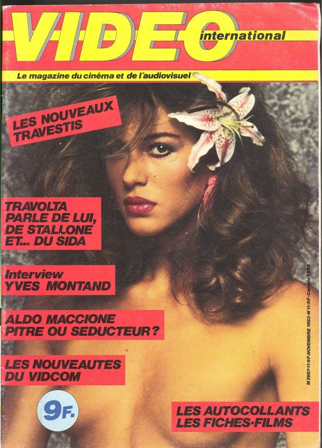 VIDEO INTERNATIONAL magazine side cover Issue 11 November 1983