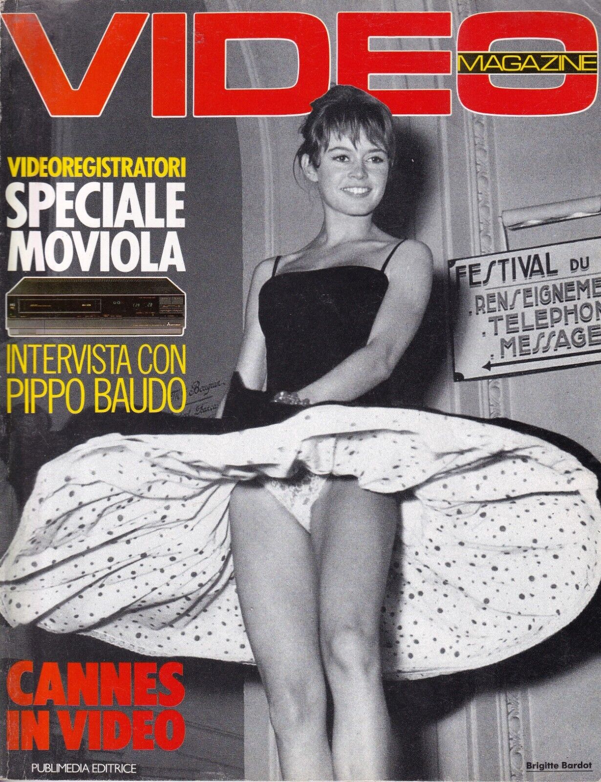 VIDEO MAGAZINE magazine side cover Issue 79  May 1988
