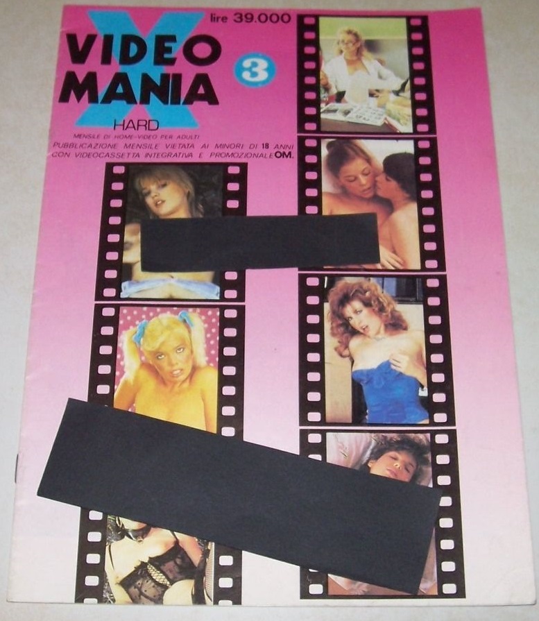 VIDEO MANIA magazine side cover Issue 3  