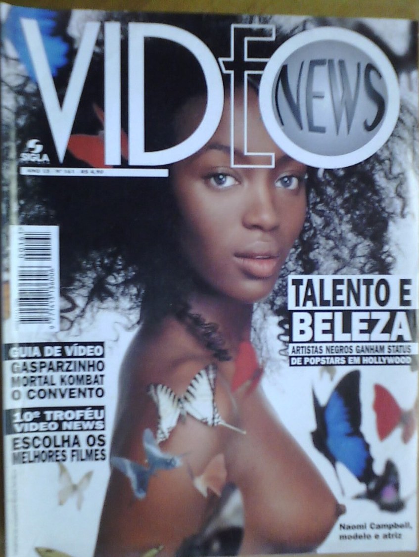 VIDEO NEWS (Br) magazine side cover Issue 161  1996