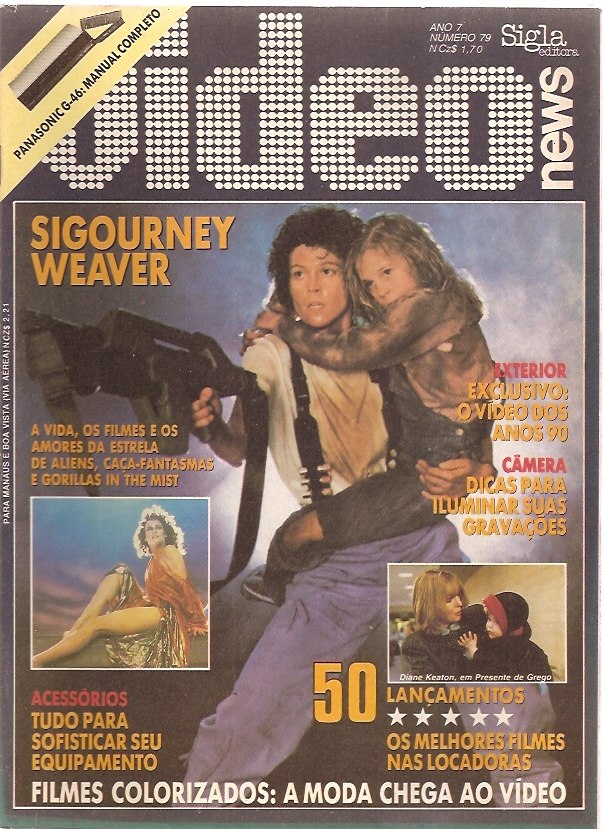 VIDEO NEWS (Br) magazine side cover Issue 79  1988