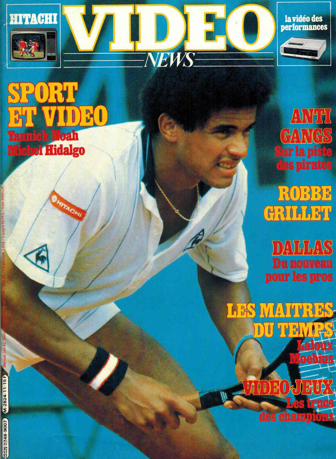 VIDEO NEWS magazine side cover Issue 11 June 1982