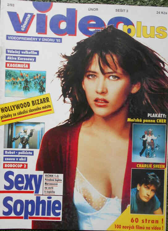 VIDEO PLUS (SK) magazine side cover  February 1993