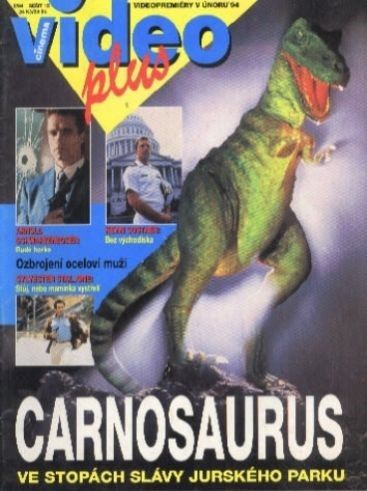 VIDEO PLUS (SK) magazine side cover February 1994