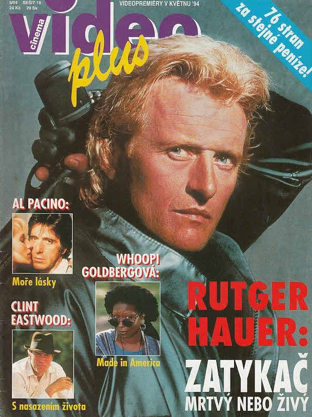 VIDEO PLUS (SK) magazine side cover May 1994