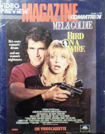 VIDEO PREVIEW magazine side cover October 1990