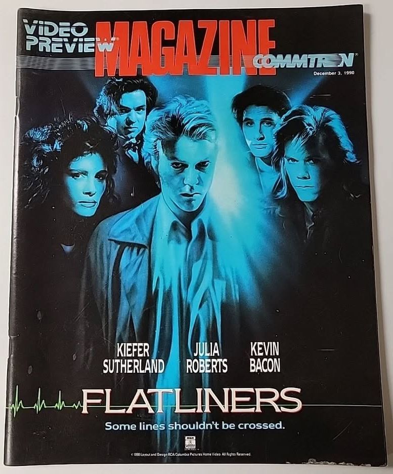 VIDEO PREVIEW magazine side cover 3 December 1990
