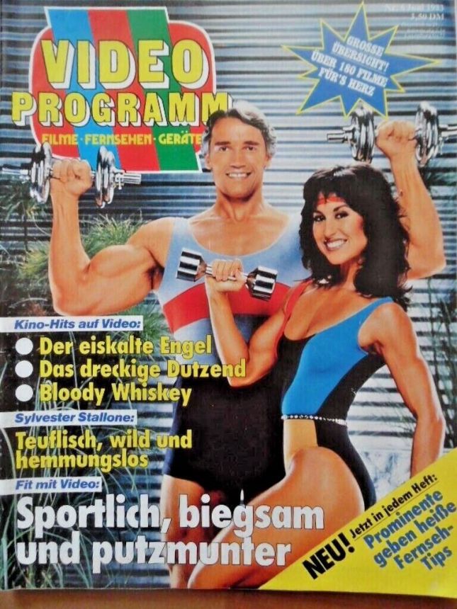 VIDEO PROGRAMM magazine side cover June 1983