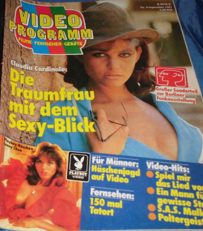 VIDEO PROGRAMM magazine side cover September 1983