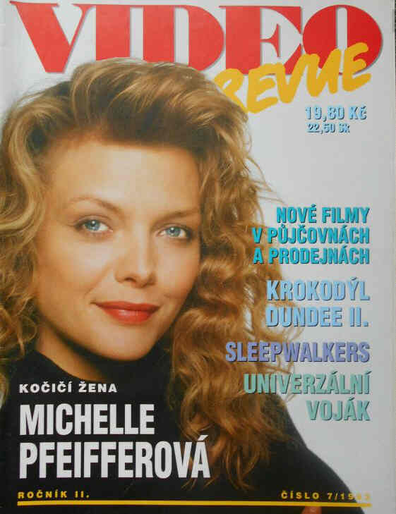 VIDEO REVUE magazine side cover  July 1993