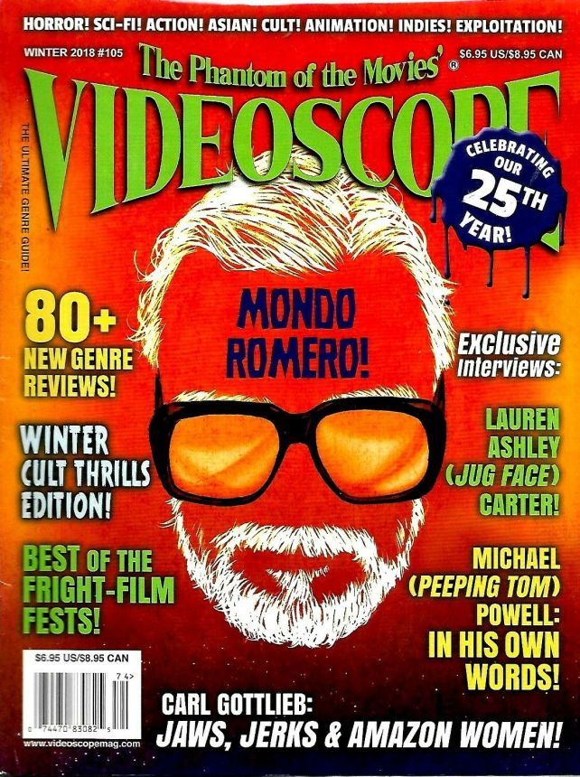 VIDEOSCOPE magazine side cover Issue 105 Winter  2017