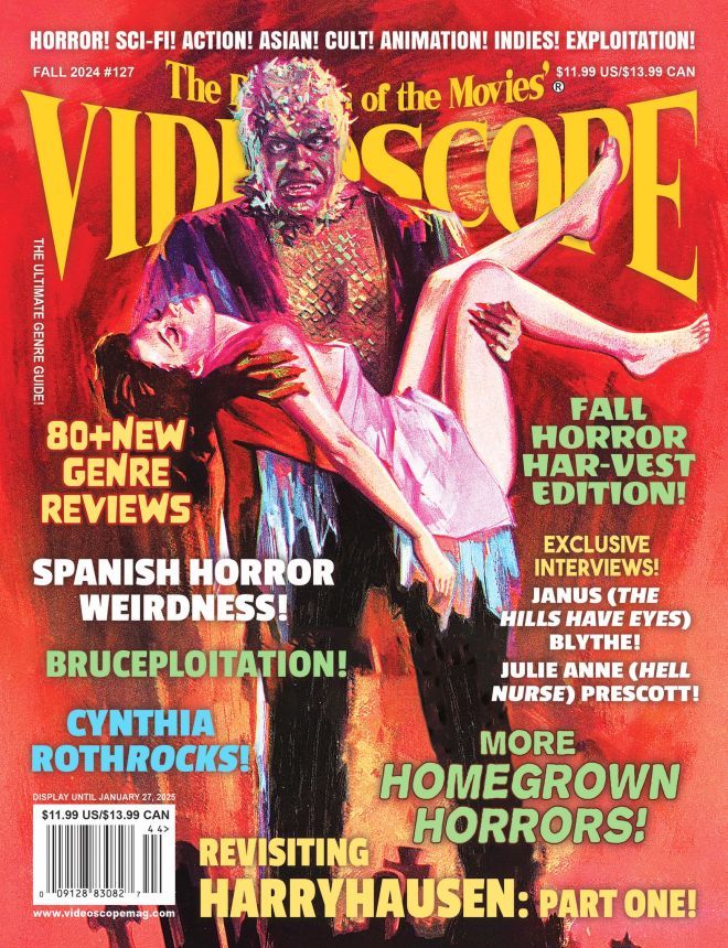 VIDEOSCOPE magazine side cover Issue 127 Fall 2024