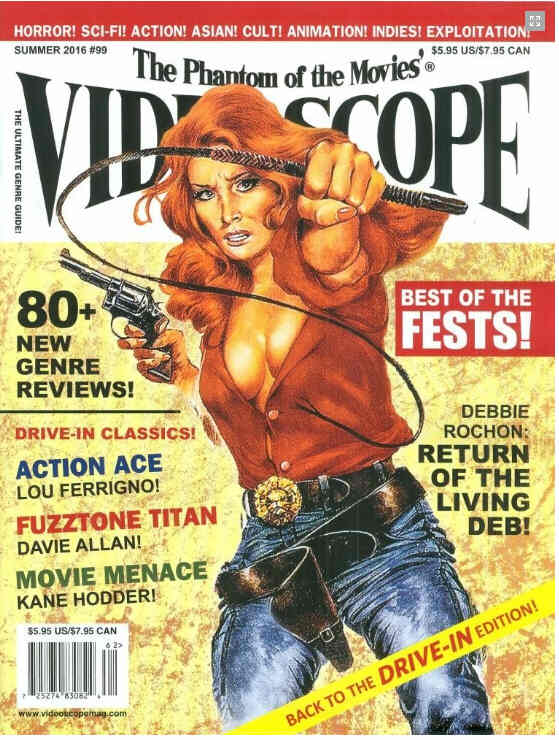 VIDEOSCOPE magazine side cover Issue 99 Summer 2016