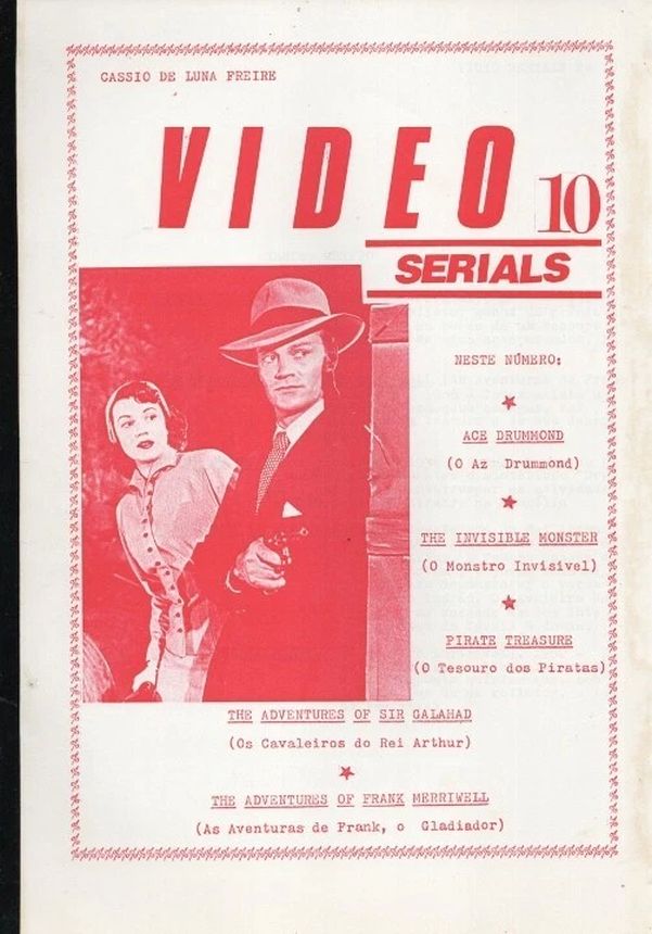 VIDEO SERIALS magazine side cover Issue 10   1980