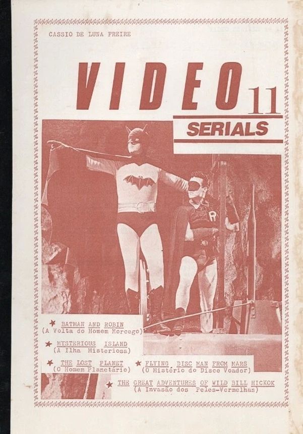 VIDEO SERIALS magazine side cover Issue 11   1980