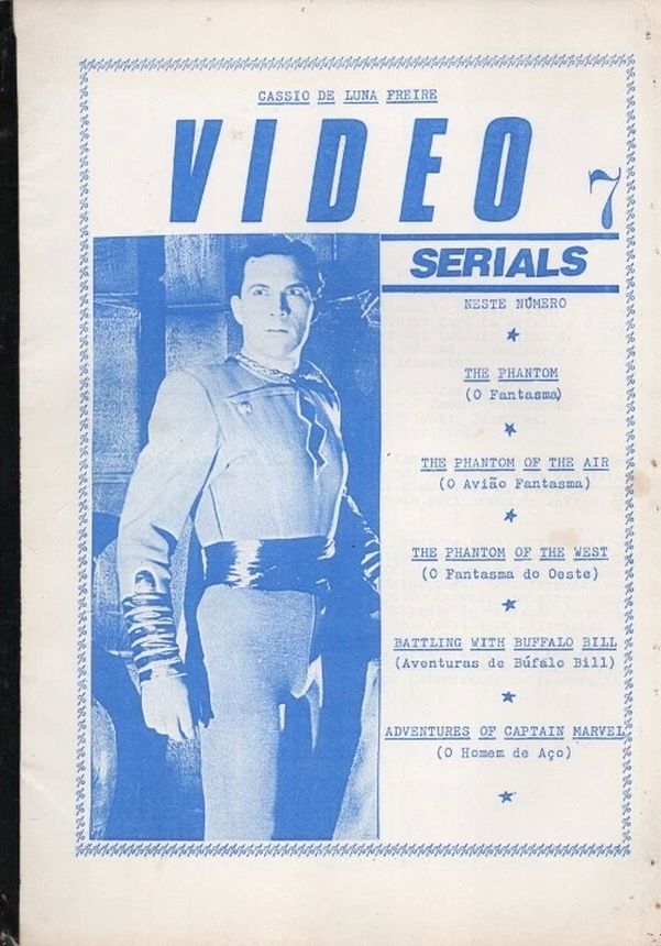 VIDEO SERIALS magazine side cover Issue 7   1980