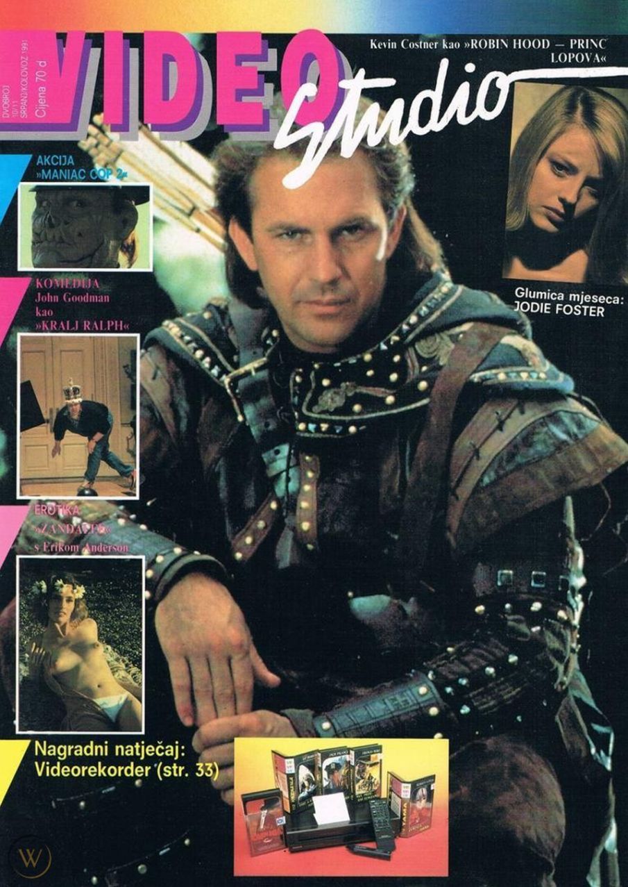VIDEO STUDIO magazine side cover Issue 10  July 1991