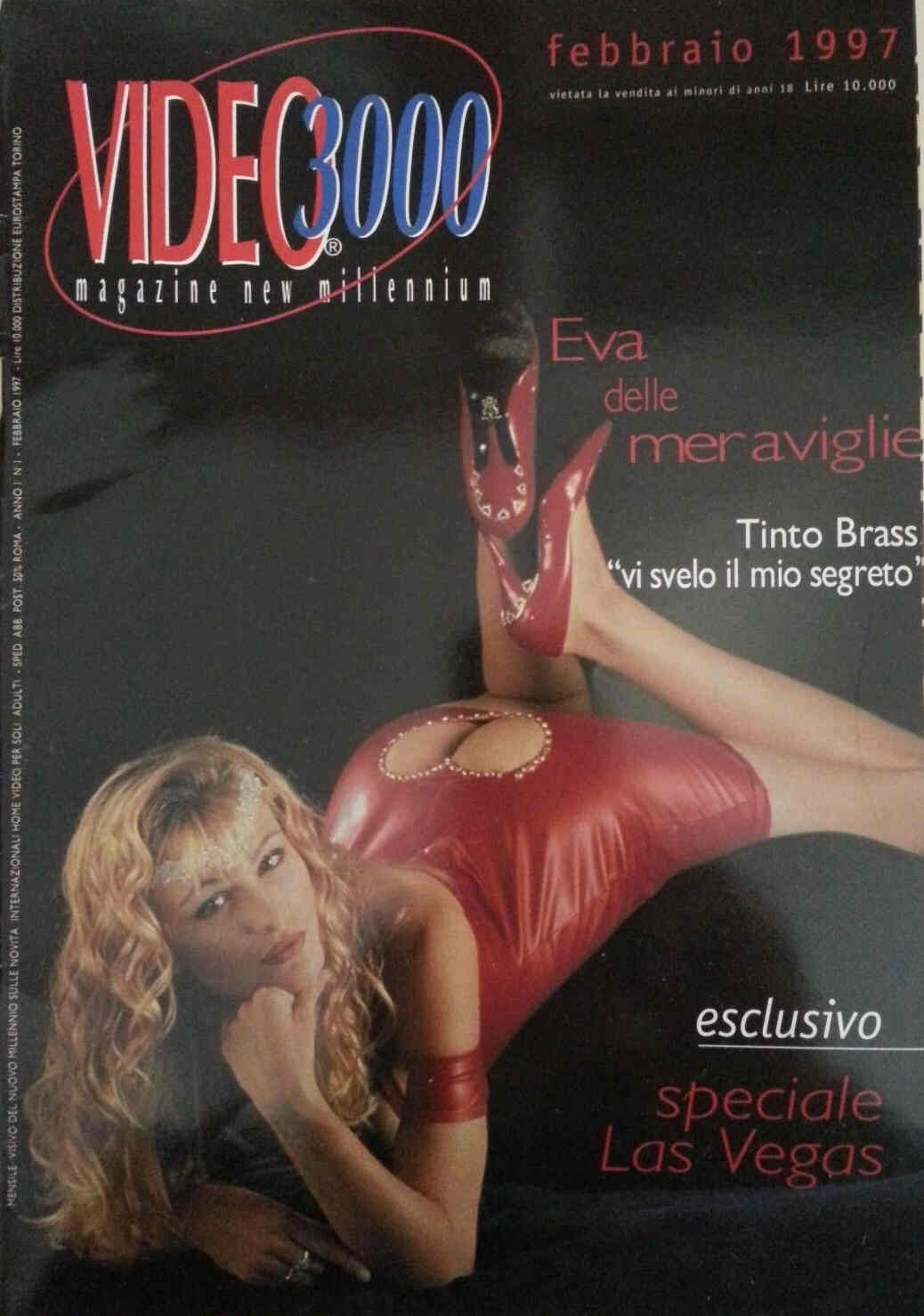 VIDEO 3000 magazine side cover February 1997