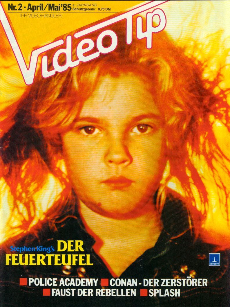 VIDEO TIP magazine side cover April/May 1985