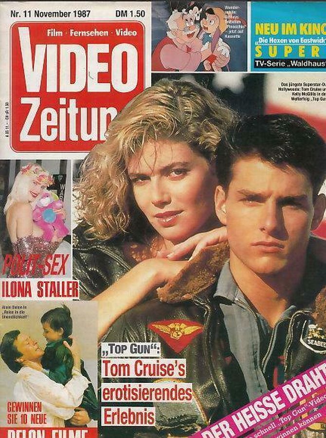 VIDEO ZEITUNG magazine side cover  November 1987