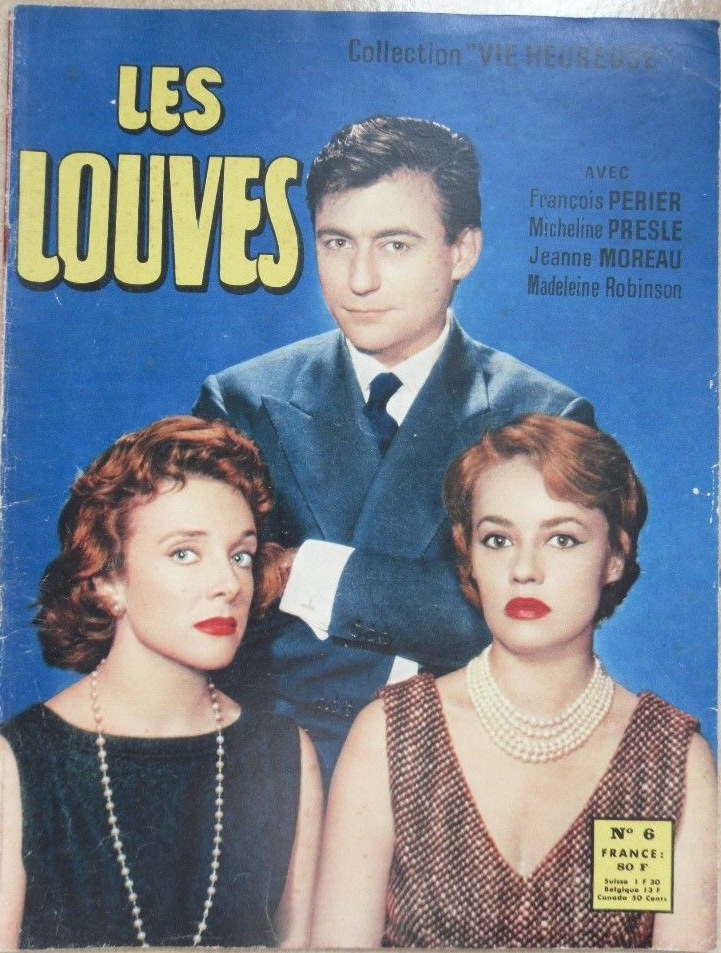 VIE HEUREUSE magazine side cover Issue 6 April 1958