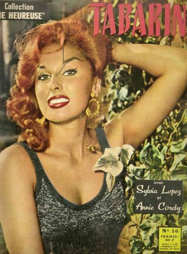 VIE HEUREUSE magazine side cover Issue 16 February 1959