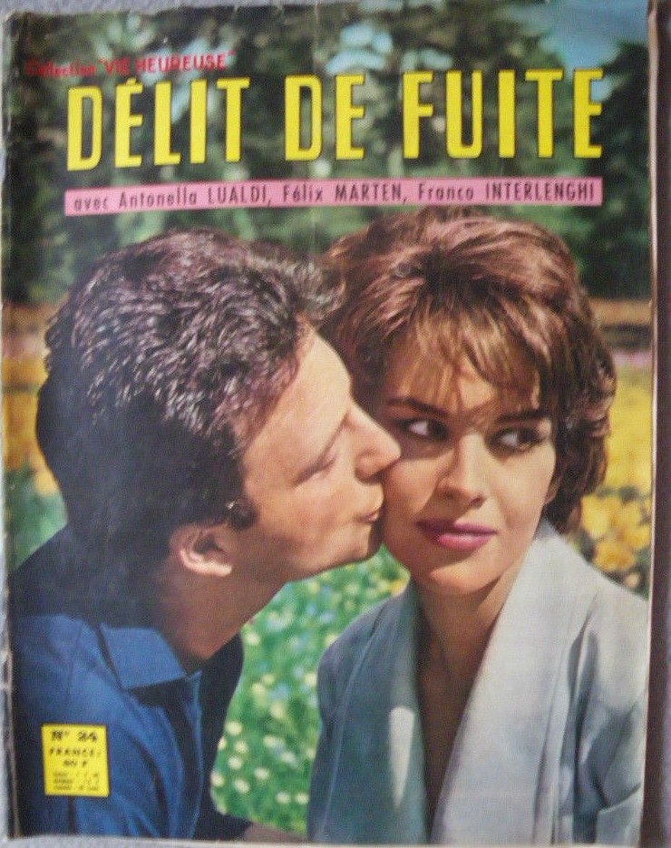 VIE HEUREUSE magazine side cover Issue 24 October 1959