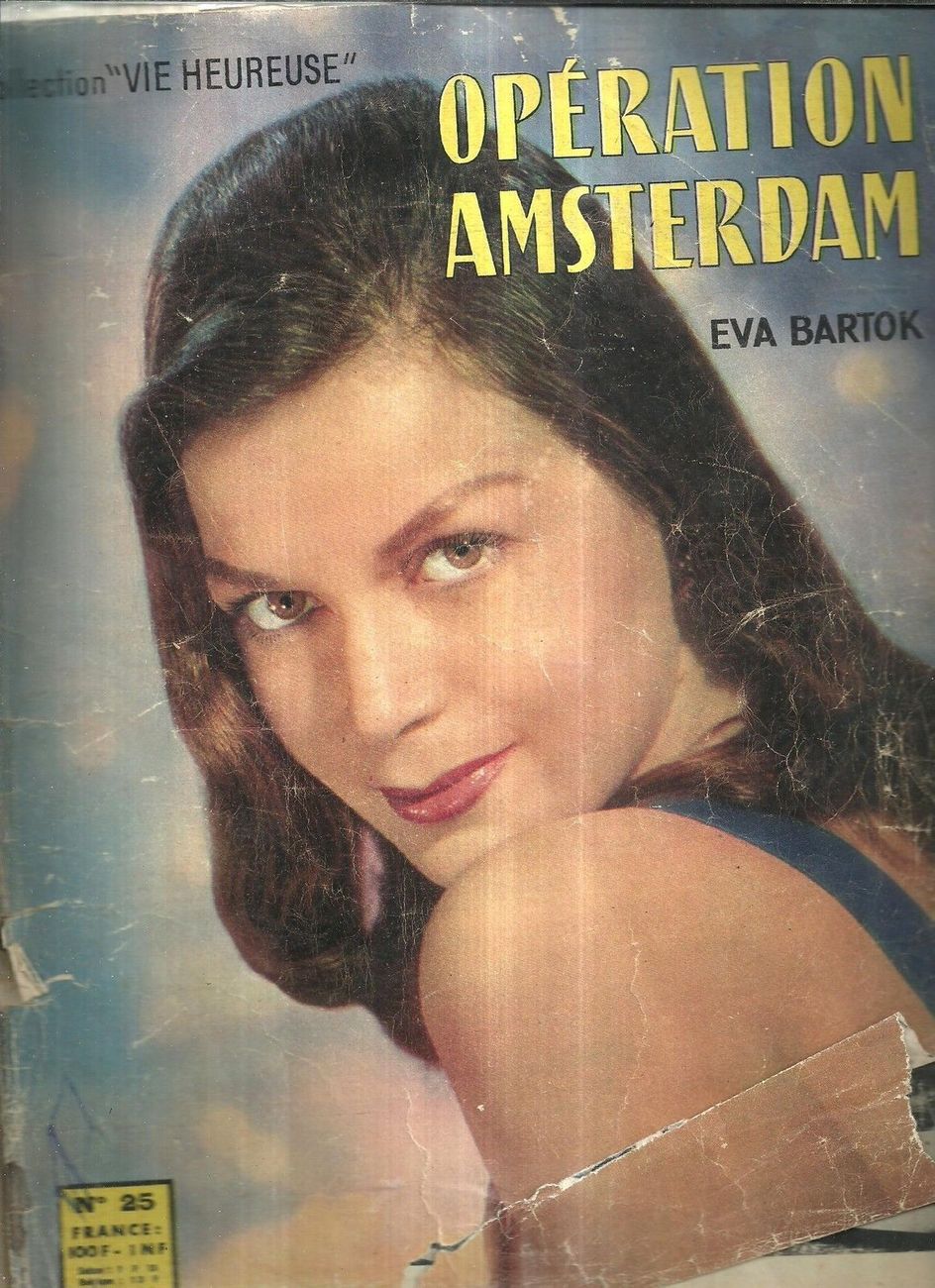 VIE HEUREUSE magazine side cover Issue 25 November 1959