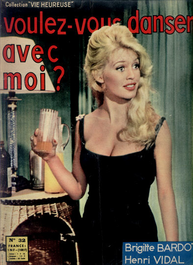 VIE HEUREUSE magazine side cover Issue 32 June 1960