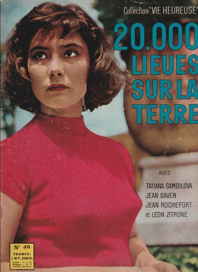 VIE HEUREUSE magazine side cover Issue 49 November 1961
