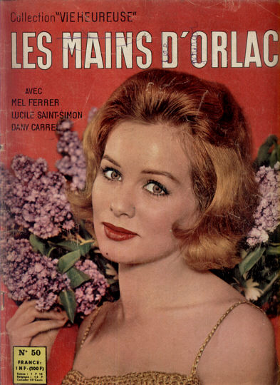 VIE HEUREUSE magazine side cover Issue 50 December 1961