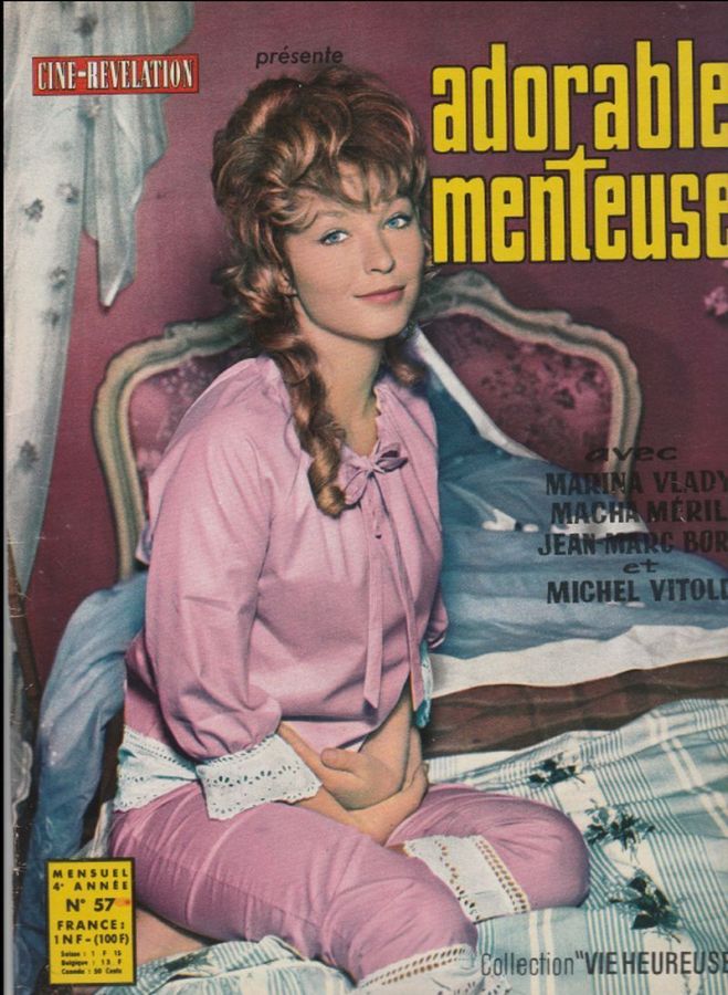 VIE HEUREUSE magazine side cover Issue 57 July 1962
