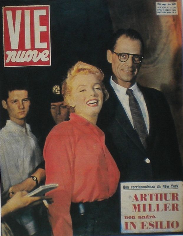 VIE NUOVE magazine side cover Issue 46  1956