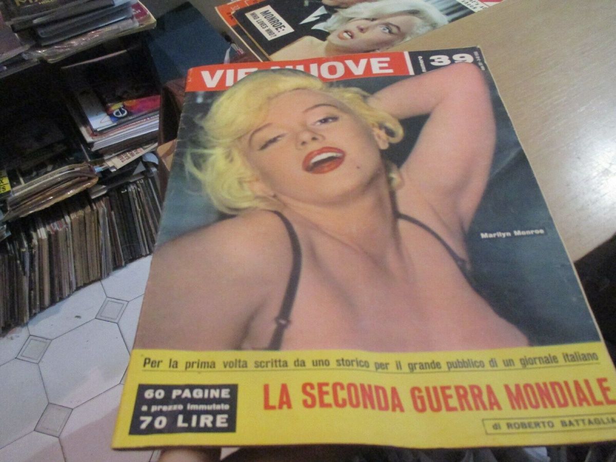 VIE NUOVE magazine side cover Issue 39 3 October 1959