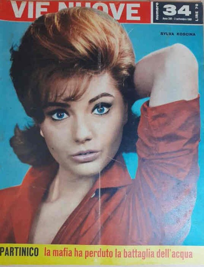 VIE NUOVE magazine side cover Issue 34 2 September 1961